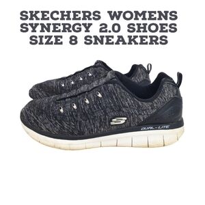 Skechers Womens Synergy 2.0 Shoes Size 8 Sneakers